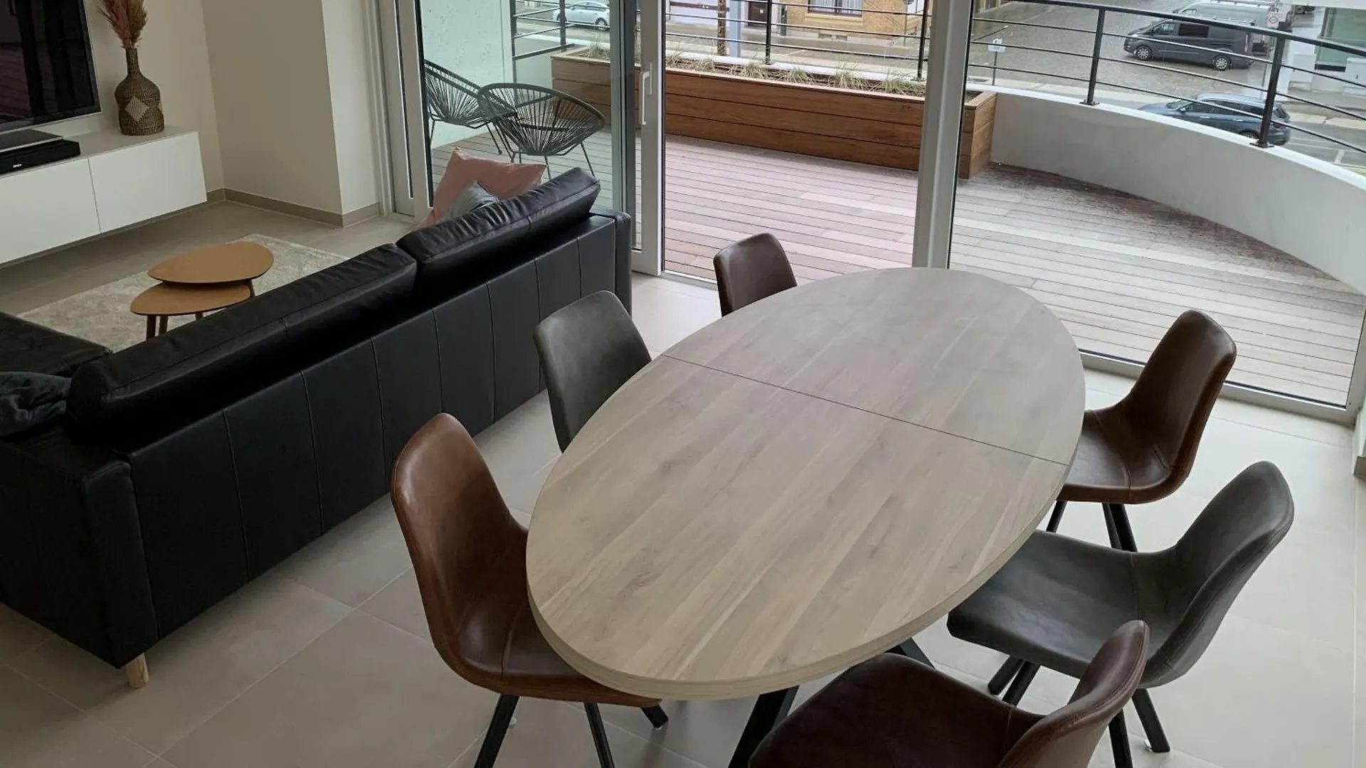 Appartement Met Zeezicht - The Waves Sand - Odette Aan Zee Ostenda Belgia
